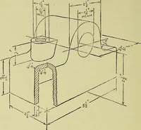 An illustration from Mechanical drawing for secondary schools (1916)