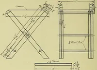 An illustration from Mechanical drawing for secondary schools (1916)