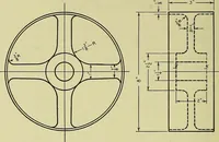 An illustration from Mechanical drawing for secondary schools (1916)