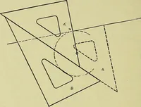 An illustration from Mechanical drawing for secondary schools (1916)