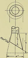 An illustration from Mechanical drawing for secondary schools (1916)