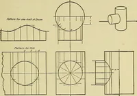 An illustration from Mechanical drawing for secondary schools (1916)