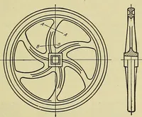 An illustration from Mechanical drawing for secondary schools (1916)