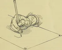 An illustration from Mechanical drawing for secondary schools (1916)