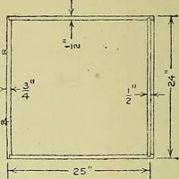 An illustration from Mechanical drawing for secondary schools (1916)