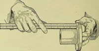 An illustration from Mechanical drawing for secondary schools (1916)