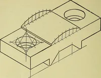 An illustration from Mechanical drawing for secondary schools (1916)