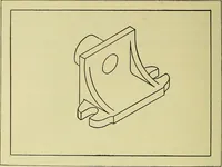 An illustration from Mechanical drawing for secondary schools (1916)