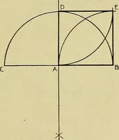 An illustration from Mechanical drawing for secondary schools (1916)