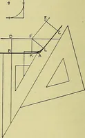 An illustration from Mechanical drawing for secondary schools (1916)