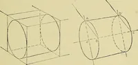An illustration from Mechanical drawing for secondary schools (1916)