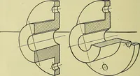 An illustration from Mechanical drawing for secondary schools (1916)