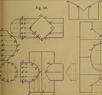 An illustration from Mechanical drawing : a manual for teachers and students (1902)