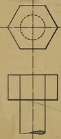 An illustration from Mechanical drawing : a manual for teachers and students (1902)