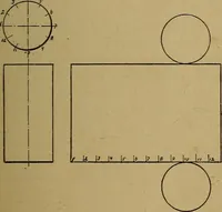 An illustration from Mechanical drawing : a manual for teachers and students (1902)