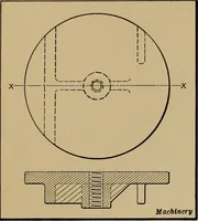 An illustration from Mechanical drawing; a treatise on the drawing of mechanical and machine details (1920)