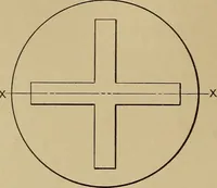 An illustration from Mechanical drawing; a treatise on the drawing of mechanical and machine details (1920)