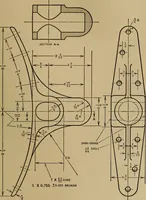 An illustration from Mechanical drawing; a treatise on the drawing of mechanical and machine details (1920)