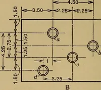 An illustration from Mechanical drawing; a treatise on the drawing of mechanical and machine details (1920)