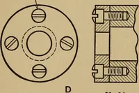 An illustration from Mechanical drawing; a treatise on the drawing of mechanical and machine details (1920)