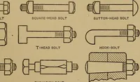 An illustration from Mechanical drawing; a treatise on the drawing of mechanical and machine details (1920)
