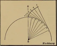 An illustration from Mechanical drawing; a treatise on the drawing of mechanical and machine details (1920)