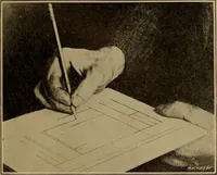 An illustration from Mechanical drawing; a treatise on the drawing of mechanical and machine details (1920)