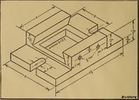 An illustration from Mechanical drawing; a treatise on the drawing of mechanical and machine details (1920)
