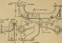 An illustration from Mechanical drawing; a treatise on the drawing of mechanical and machine details (1920)