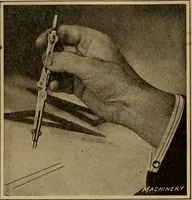 An illustration from Mechanical drawing; a treatise on the drawing of mechanical and machine details (1920)