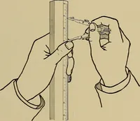 An illustration from Mechanical drawing for industrial and high schools (1917)