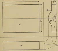 An illustration from Mechanical drawing for industrial and high schools (1917)