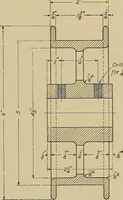 An illustration from Mechanical drawing for industrial and high schools (1917)