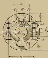 An illustration from Mechanical drawing for industrial and high schools (1917)