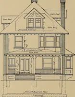 An illustration from Mechanical drawing for industrial and high schools (1917)