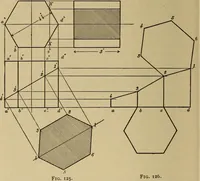 An illustration from Mechanical drawing. Elementary and advanced (1910)