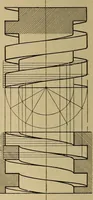 An illustration from Mechanical drawing. Elementary and advanced (1910)