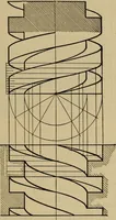 An illustration from Mechanical drawing. Elementary and advanced (1910)