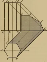 An illustration from Mechanical drawing. Elementary and advanced (1910)