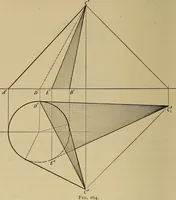 An illustration from Mechanical drawing. Elementary and advanced (1910)