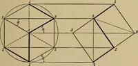 An illustration from Mechanical drawing. Elementary and advanced (1910)