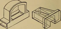 An illustration from Mechanical drawing. Elementary and advanced (1910)