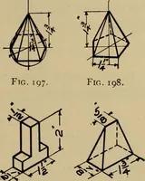 An illustration from Mechanical drawing. Elementary and advanced (1910)