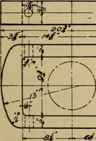 An illustration from Mechanical drawing. Elementary and advanced (1910)
