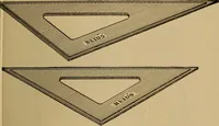 An illustration from Mechanical drawing. Elementary and advanced (1910)
