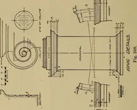 An illustration from Mechanical drawing. Elementary and advanced (1910)