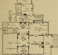 An illustration from Mechanical drawing. Elementary and advanced (1910)