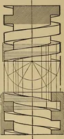 An illustration from Mechanical drawing. Elementary and advanced (1910)