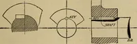An illustration from Mechanical drawing. Elementary and advanced (1910)