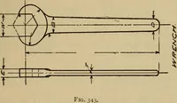 An illustration from Mechanical drawing. Elementary and advanced (1910)